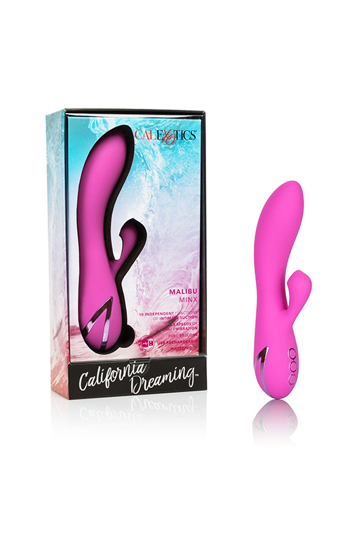 Вибратор Malibu Minx с функцией «мощное всасывание» Вибратор Malibu Minx с функцией «мощное всасывание»