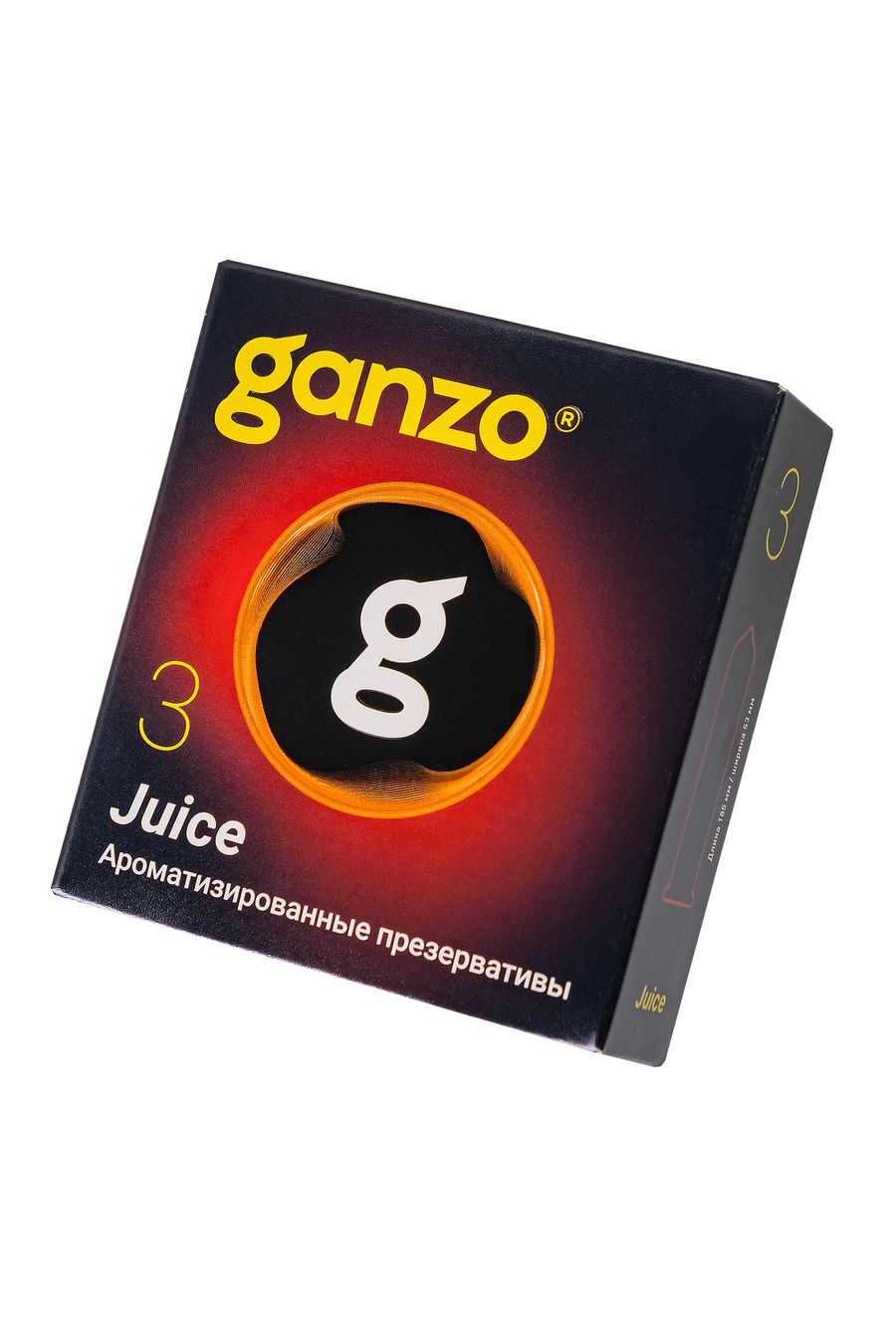 Презервативы GANZO с ароматом 3 штуки Презервативы GANZO с ароматом 3 штуки